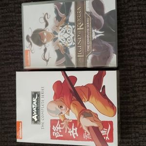 Avatar the last Airbender and legen of korra complete series